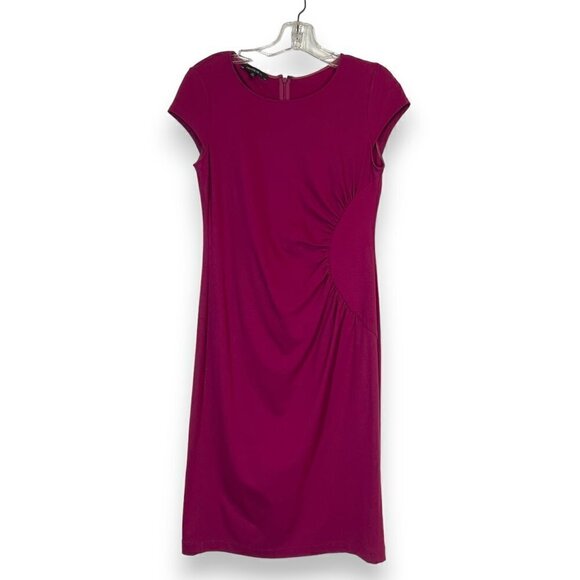 Lafayette 148 Dress Cocktail Party Business Midi 2 - Picture 1 of 9